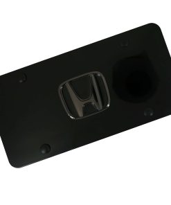 Placa de licencia Au-TOMOTIVE GOLD con logotipo de perla