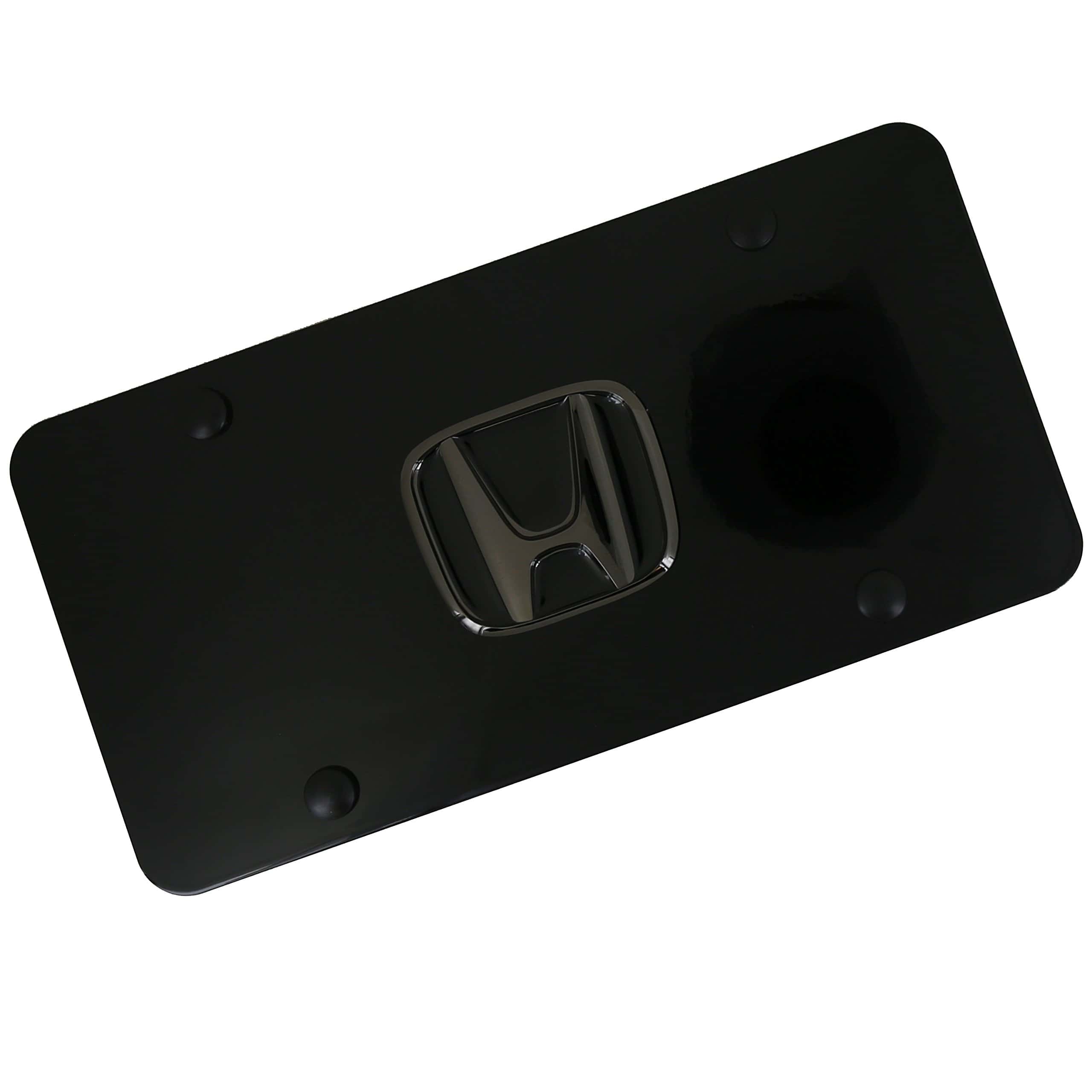 Placa de licencia Au-TOMOTIVE GOLD con logotipo de perla