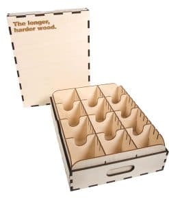 Estuche de madera The Broken Token Longer, Harder -