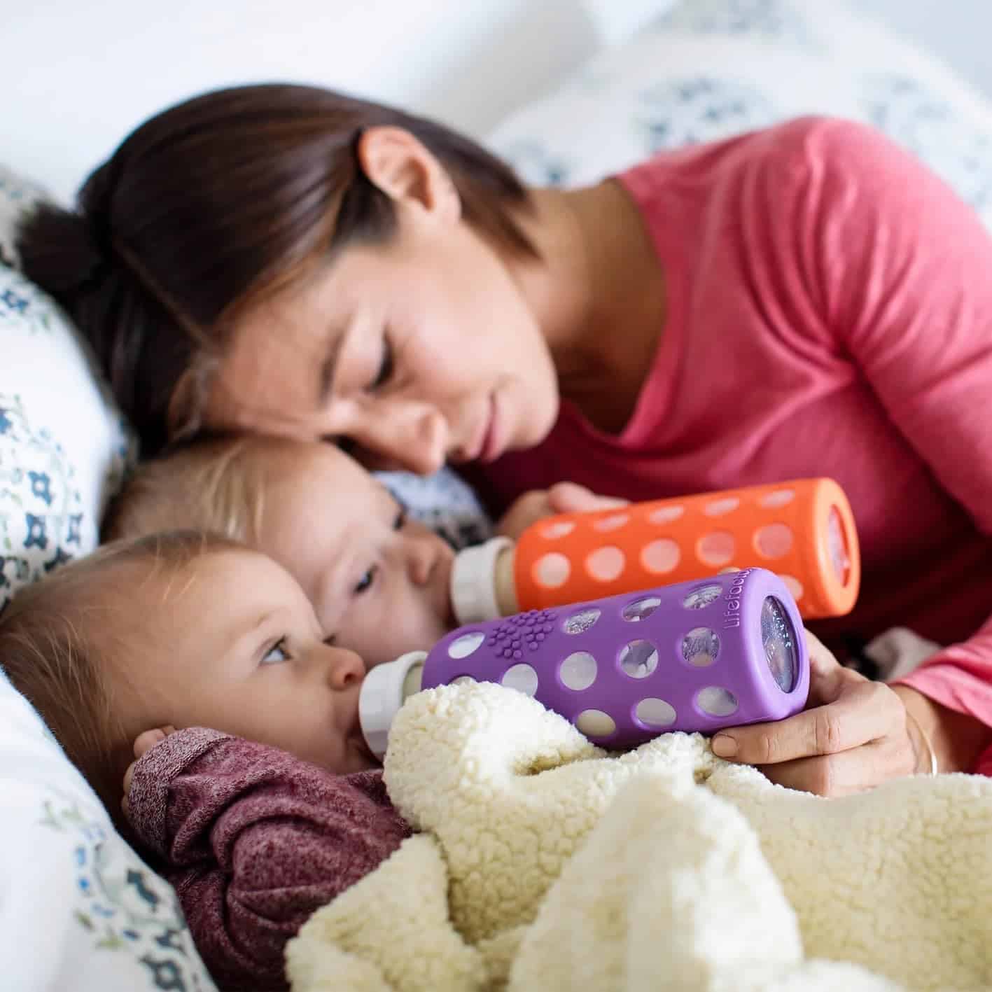 Paquete de 3 biberones de vidrio Lifefactory de 9 oz - Imagen 6