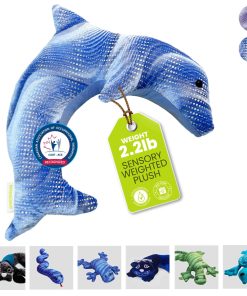 Peluche de delfín ponderado Manimo para niños y adultos -