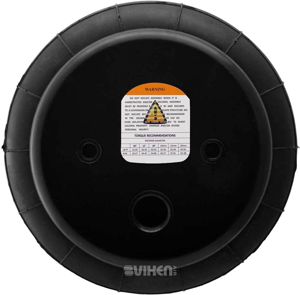 Vixen Air 1/2" NPT Suspension Air Spring/Air Bag con Bump - Imagen 4