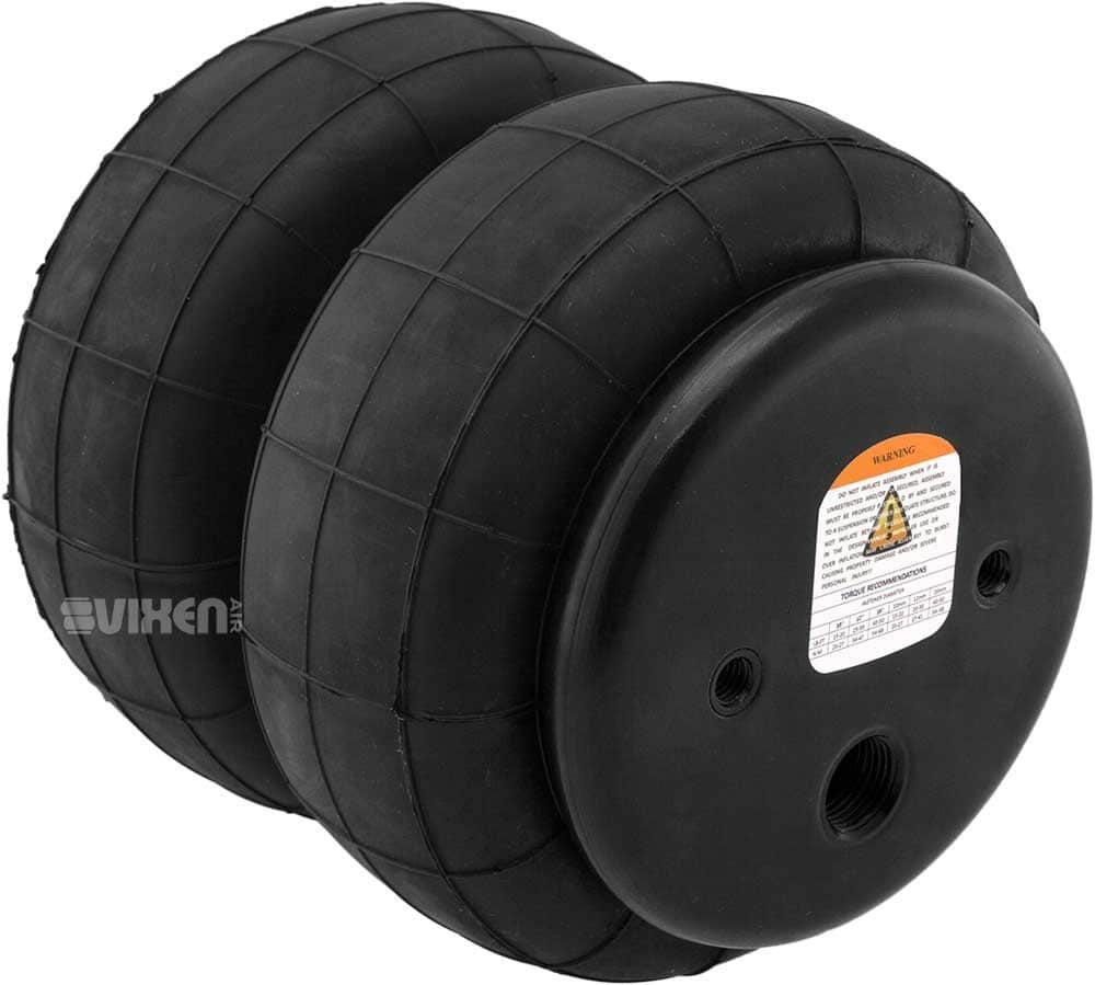 Vixen Air 1/2" NPT Suspension Air Spring/Air Bag con Bump - Imagen 3