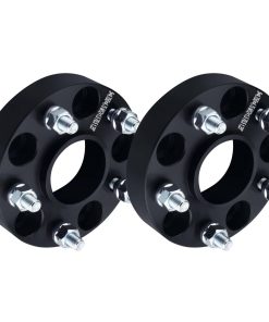 DCVAMOUS 2PC Separadores de Rueda Centrada en Cubo Negros