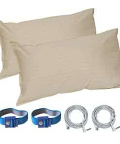 Fundas de Almohada de Puesta a Tierra de LandKissing (2