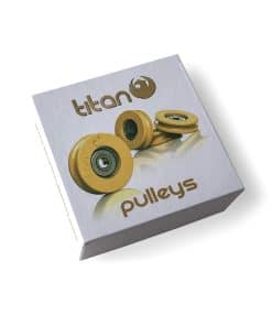 4 x Poleas para Abrepuertas de Pollos Automáticos Titan