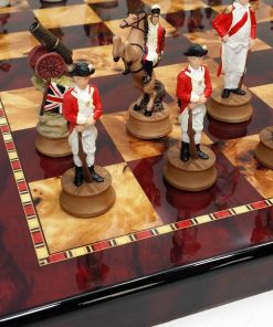 Juego de Ajedrez de la Guerra de -Cereza y Madera de Cerezo