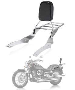 PSLER Respaldo Sissy Bar con Parrilla Portaequipajes y