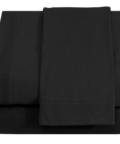 Juego de Sábanas negras Hospital Twin Extra Largas 100%