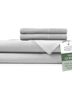 Juego de sábanas de 4 piezas para cama tamaño Queen de