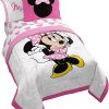 Juego de Cama Individual Minnie Mouse XOXO de 5 Piezas -