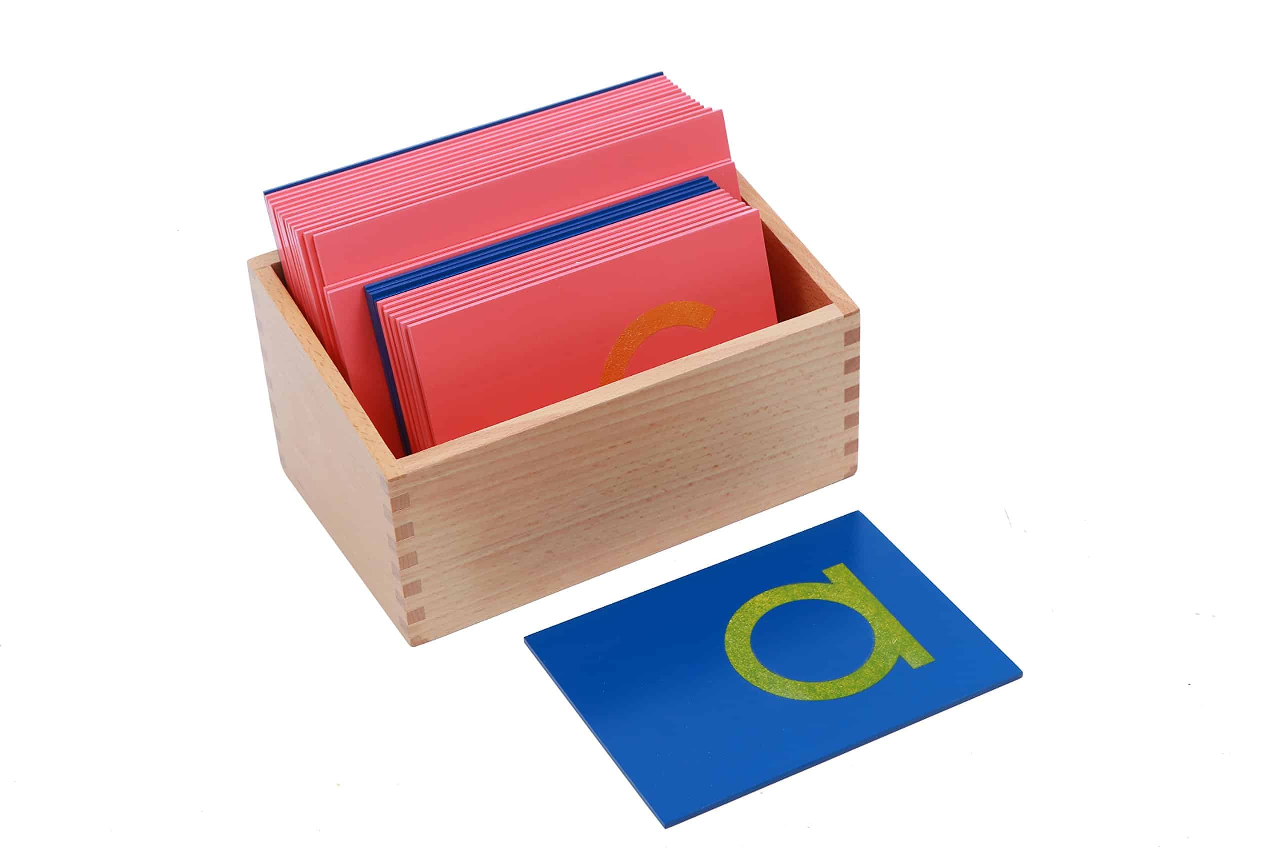 Letras de lija minúsculas Montessori - Impresión - Imagen 4