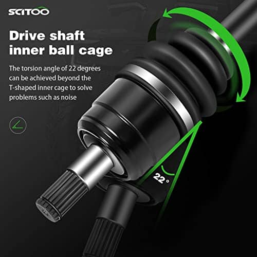 Scitoo CV Axel, compatible con Honda TRX 350 Rancher - Imagen 4