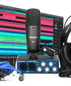 Paquete de grabación USB 2.0 PreSonus AudioBox 96 Studio
