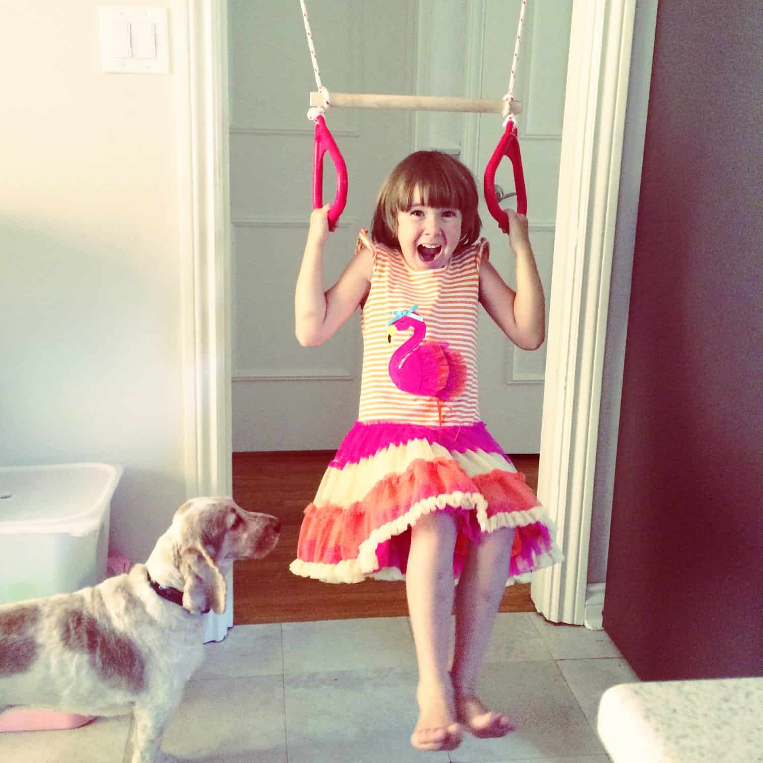 DreamGYM Columpio para Puerta para Niños - Barra de - Imagen 8