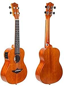 Ukulele de Concierto, AKLOT Ukelele Acústico-Eléctrico 23 - Imagen 9