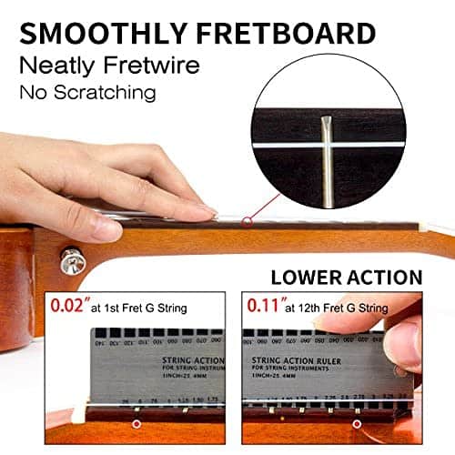 Ukulele de Concierto, AKLOT Ukelele Acústico-Eléctrico 23 - Imagen 4