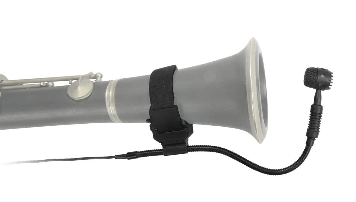 Micrófono de Condensador para Instrumentos HEIMU + Clip - Imagen 5