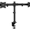 Montaje de doble monitor Mount-It! | Soporte de escritorio