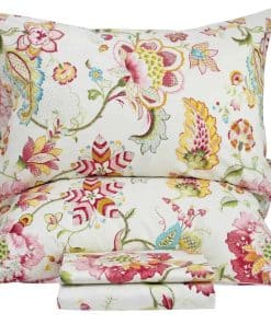 Juego de sábanas Florales Queen Size - Juego de sábanas