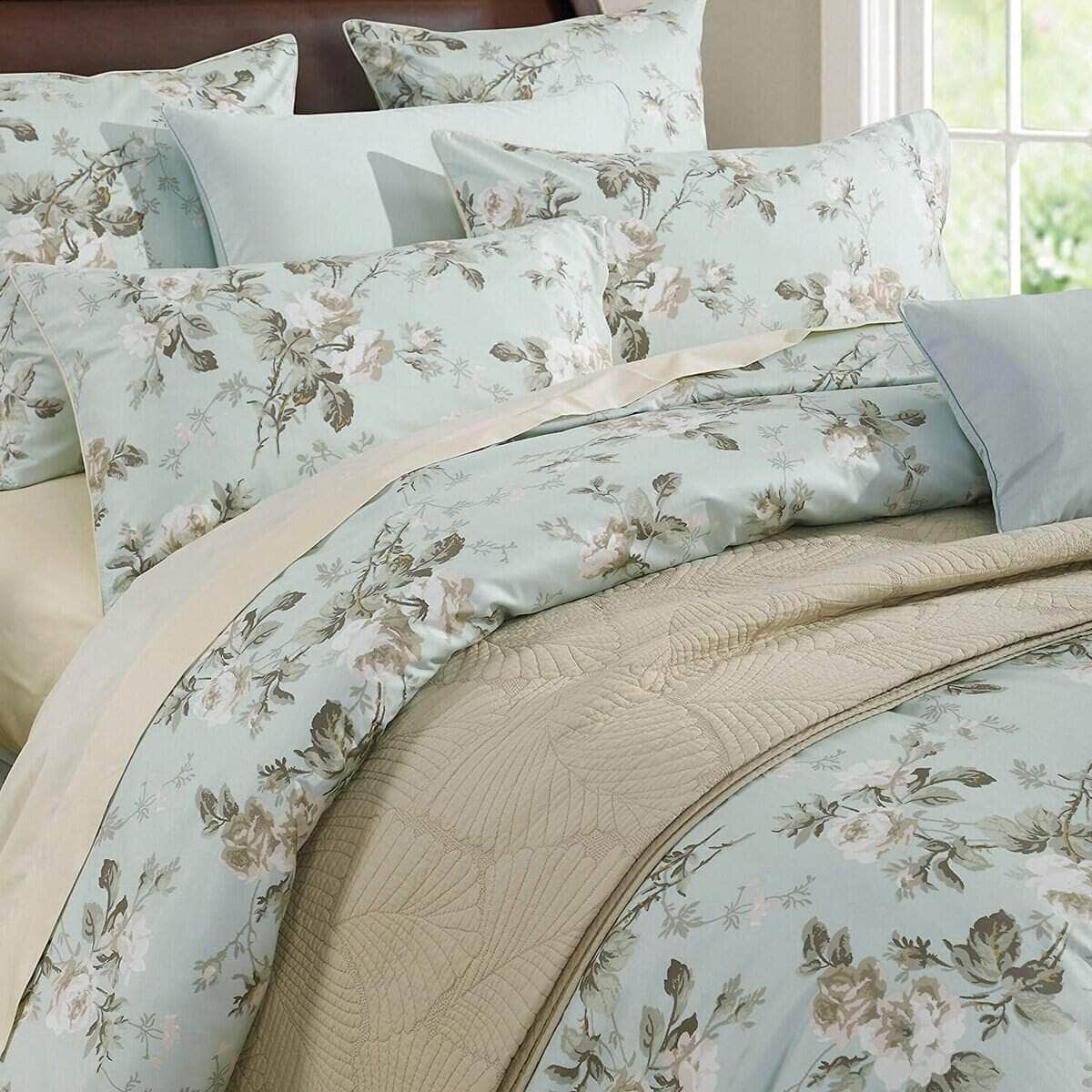 Brandream Juego de Ropa de Cama con Estampado de Toile