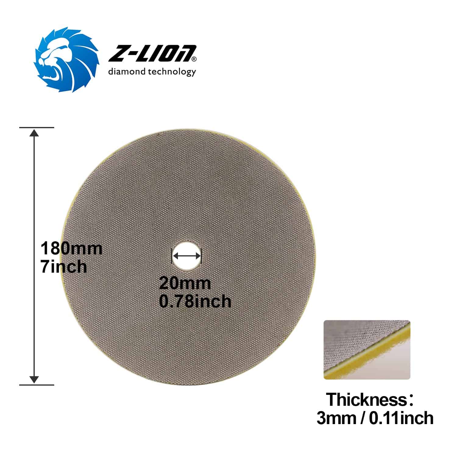 Juego de 4 Piezas de Almohadillas de Pulido de Diamante - Imagen 4