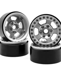 4Pcs Rines de Rueda Beadlock de Aleación de Aluminio 1.9"