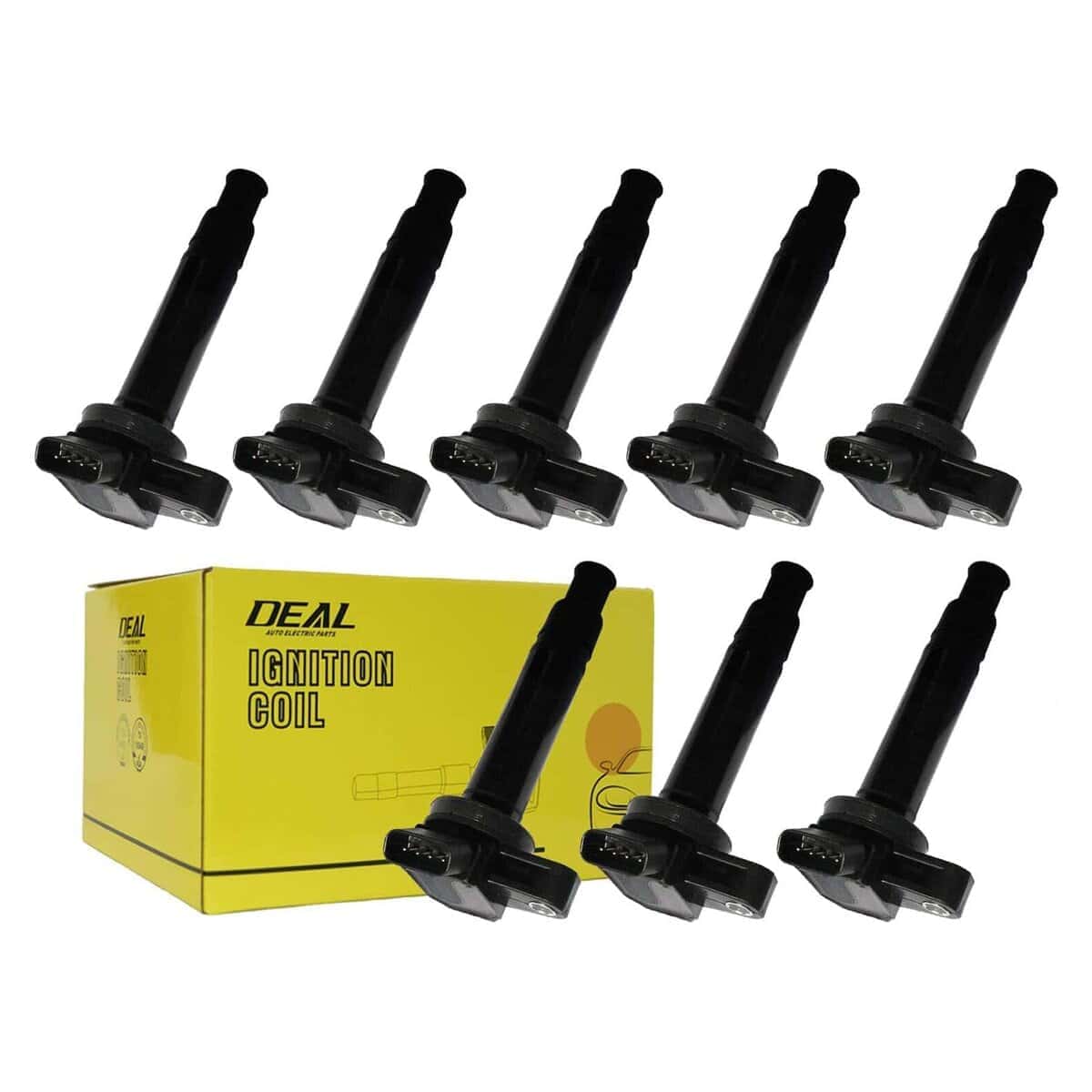 Paquete de 8 Nuevas Bobinas de Encendido Compatible Con