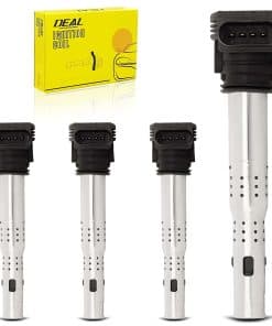 DEAL AUTO ELECTRIC PARTS Paquete de 4 Nuevas Bobinas de