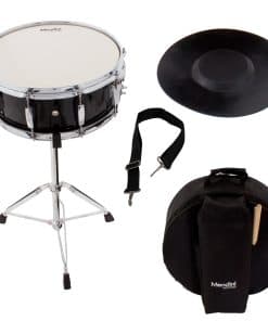 Set de Tambor de Marcha Mendini 14 x 5.5 pulgadas, Tambor