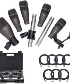 Kit de Micrófono de Batería Samson DK707 de 7 Piezas con 7