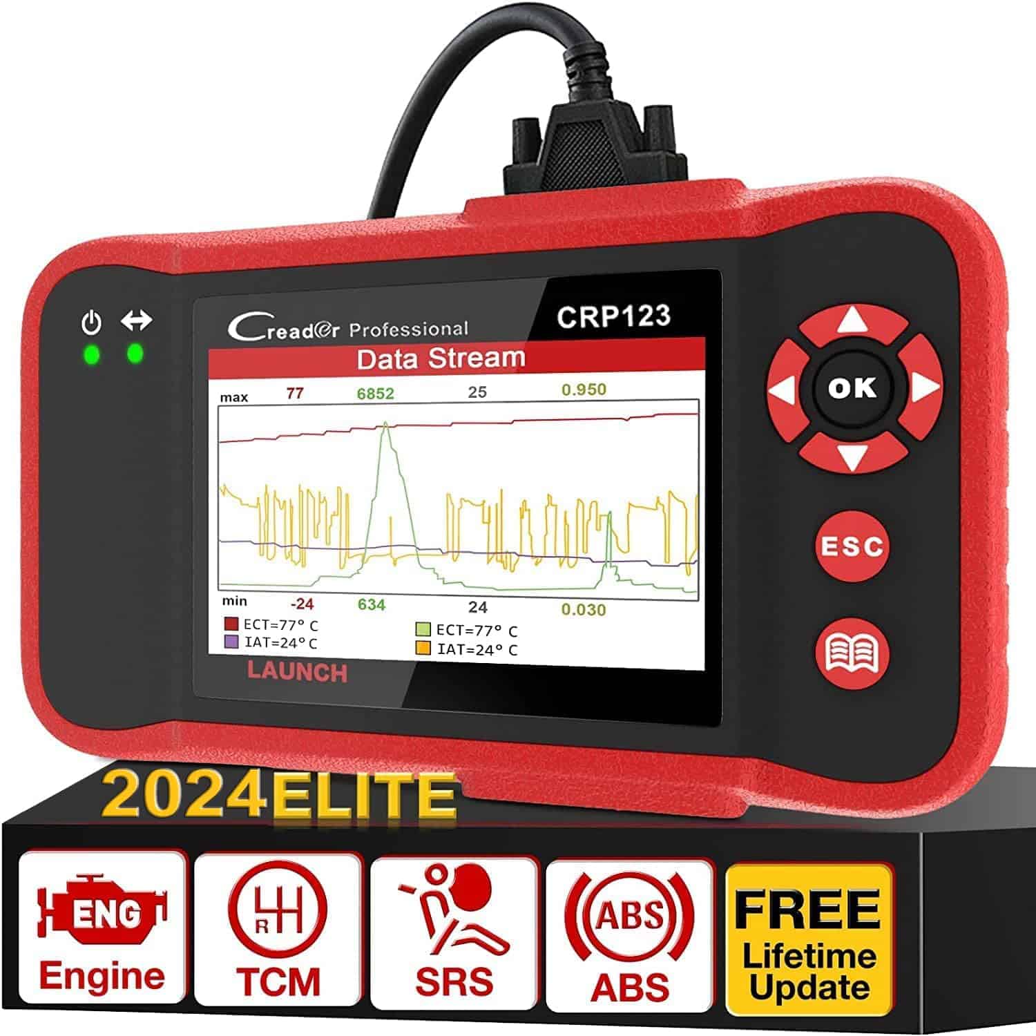 LAUNCH CRP123 Escáner OBD2-2024 Último Modelo Herramienta