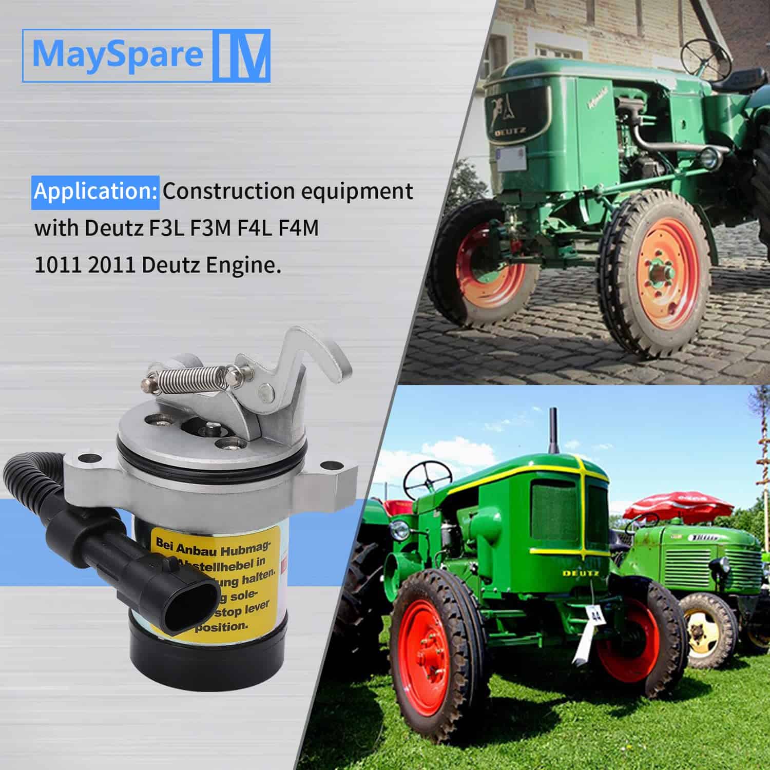 Válvula de cierre de combustible Bobcat May 04103812 - Imagen 7