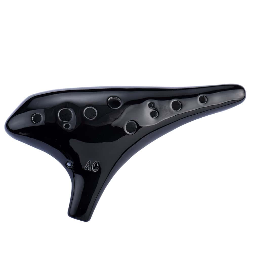 Ocarina de cerámica esmaltada 'Melodía del Ruiseñor' de 12 - Imagen 4