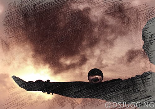 DSJUGGLING Bola de Malabarismo de Acrílico Transparente 4" - Imagen 7