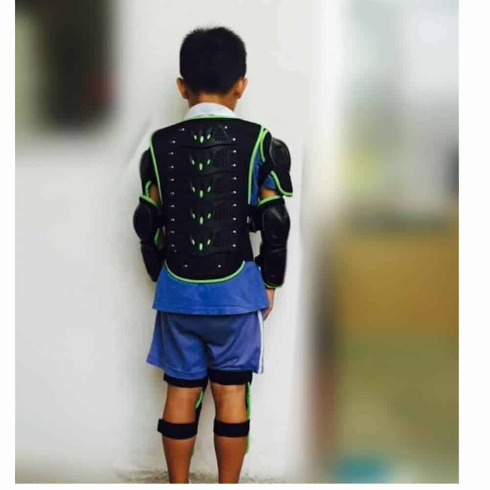Conjunto de Armadura para Motocicleta para Niños Takuey, - Imagen 8