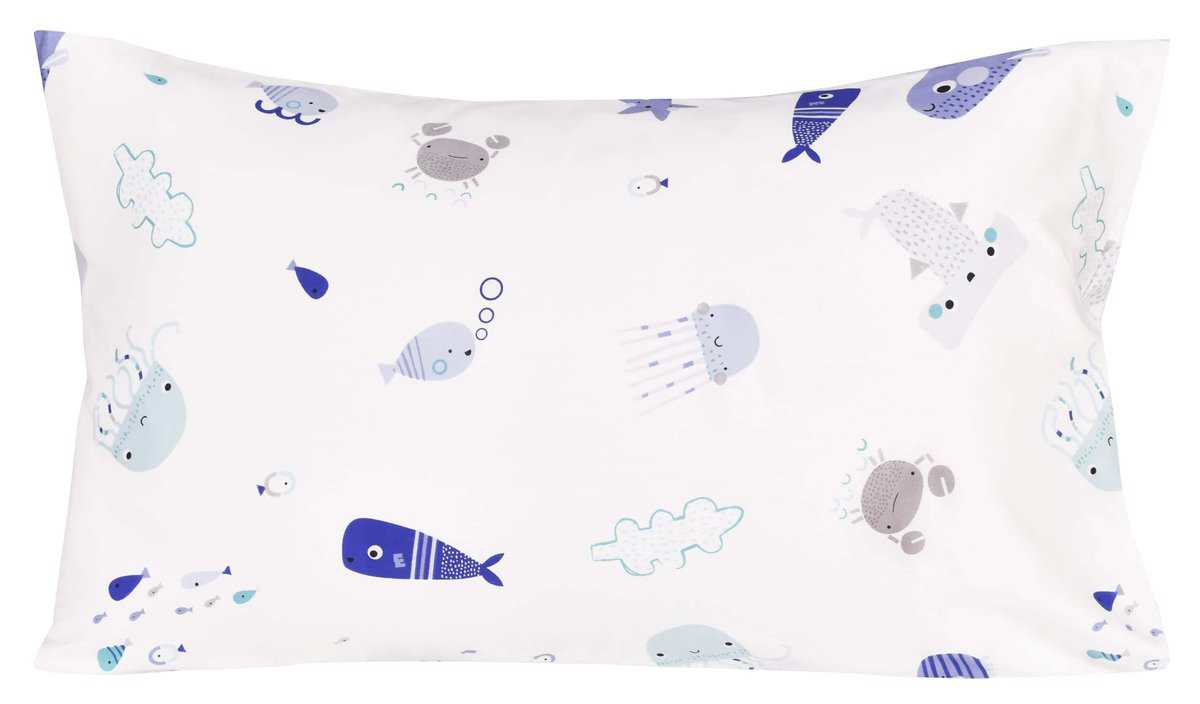 Juego de sábanas completo J-pinno Sea Animal Fish Whale - Imagen 4