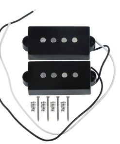 Pastillas Humbucker FLEOR Alnico 5 P para Bajo de 4 Cuerdas