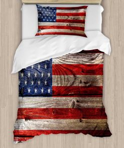 Juego de Funda Nórdica Ambesonne USA, Día de la