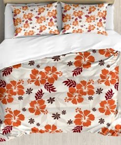 Juego de Funda Nórdica Ambesonne Hawaiiana, Romance de