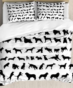 Juego de Funda nórdica para Amantes de Perros Ambesonne,