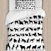 Set de Funda de Edredón Ambesonne para Amantes de Perros,