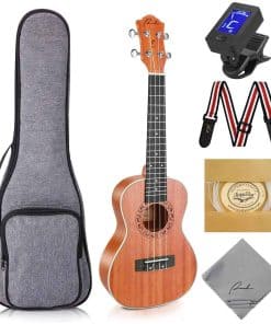Ukelele Ranch Concert de 23 pulgadas Kit Profesional con