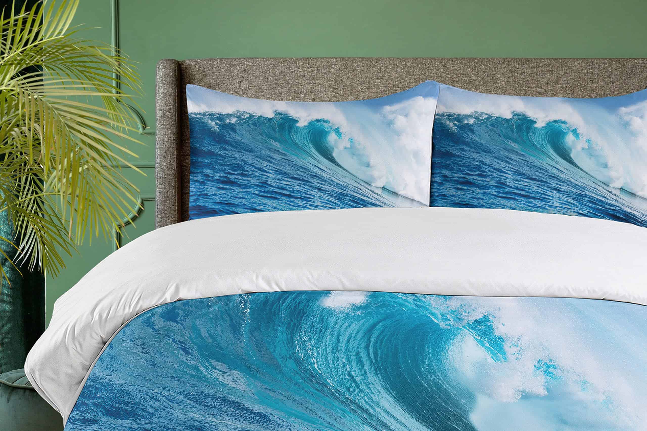 Juego de Funda nórdica Ambesonne Ocean, Juego de 2 piezas, - Imagen 4