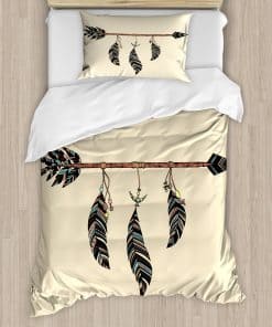 Juego de Funda Nórdica Ambesonne Flechas, Flecha en Patrón