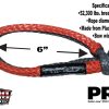 Bubba Rope Gator-Jaw Pro Synthetic Soft -Naranja, Gris