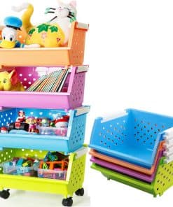 Organizador de juguetes para niños MAGDESIGNER Cestas de