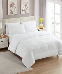 Juego de Edredón de 7 Piezas Sweet Home Collection en Bolsa