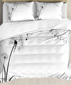 Juego de Funda de Edredón Ambesonne Música, Notas de Diente