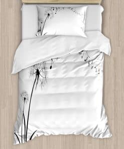 Set de Funda de Edredón Ambesonne de Música, Notas de